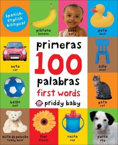 First 100 Words Bilingual (small padded edition) (Spanish Edition) – GOOD