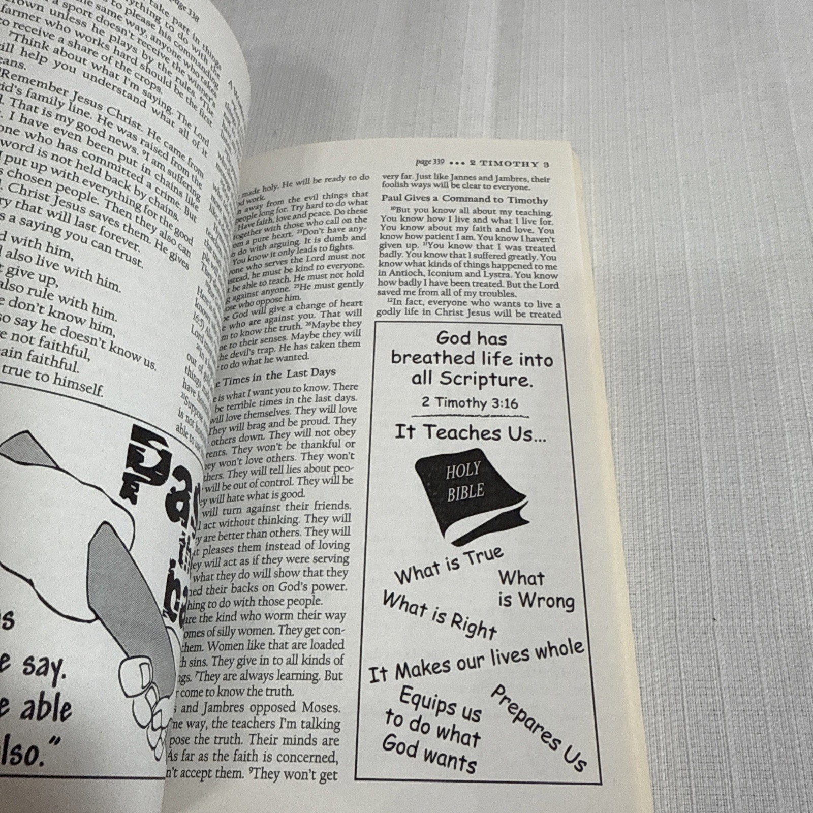 The Illustrated Bible – New Testament – Paperback By NIrV The Salvation Army