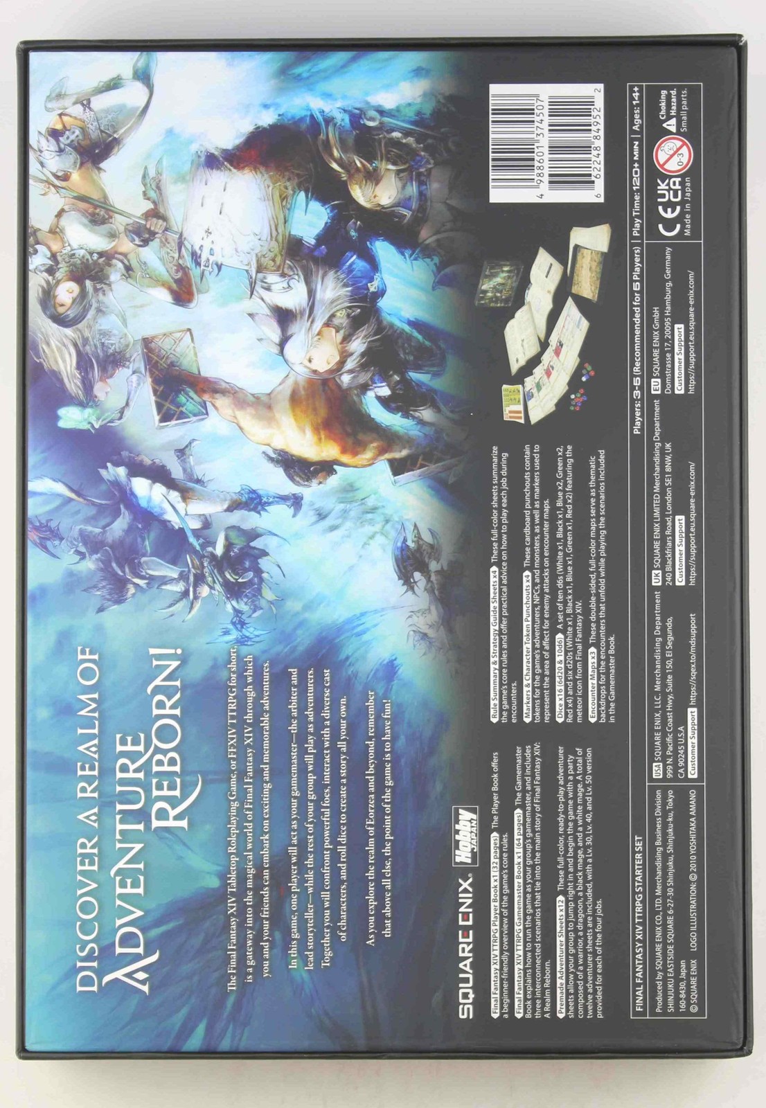 Final Fantasy XIV TTRPG Start Set In House Square Enix