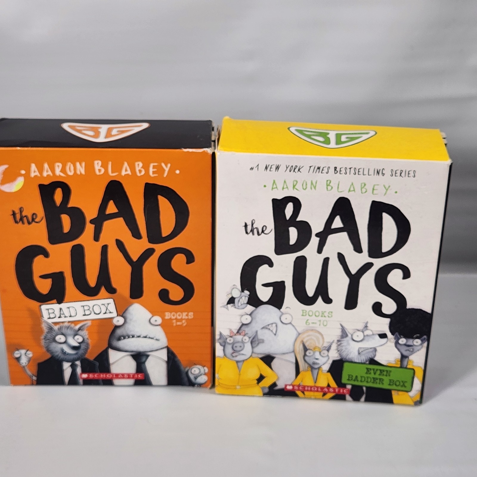 THE BAD GUYS Series Aaron Blabey Lot of 10 Paperback Books 1-10