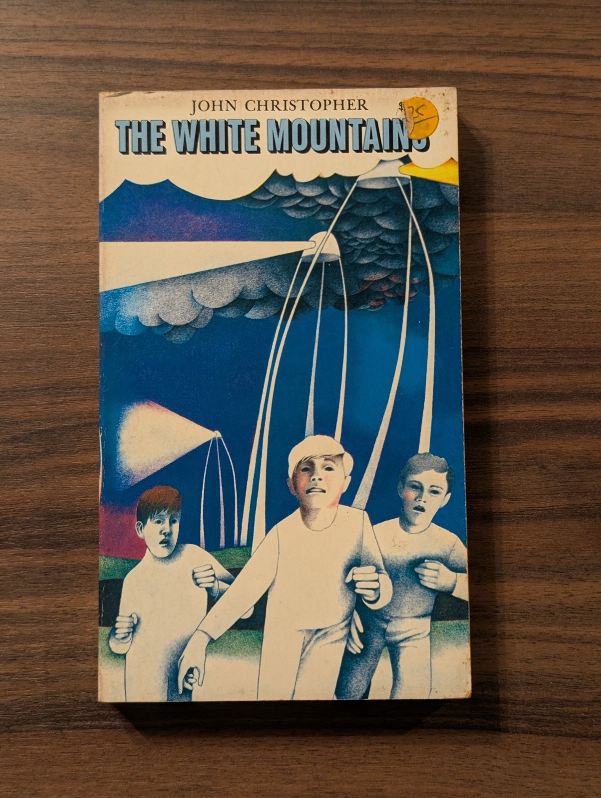 The White Mountains by John Christopher Vintage Paperback Collier Books 1975