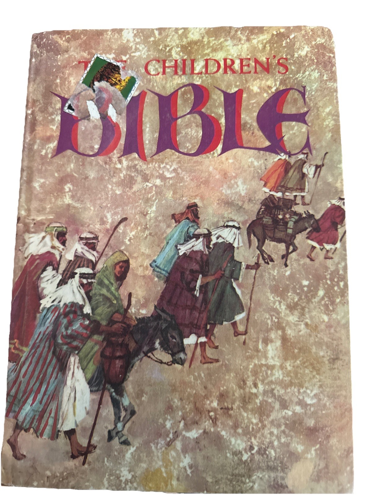 The Childrens Bible Golden Press Christian Vtg 1974 HC Illustrated Stories