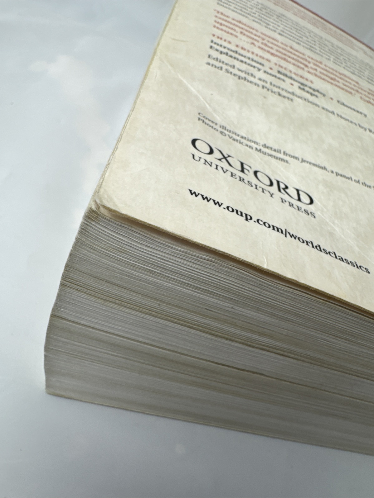The Bible: Authorized King James Version (Oxford World’s Classics) – GOOD