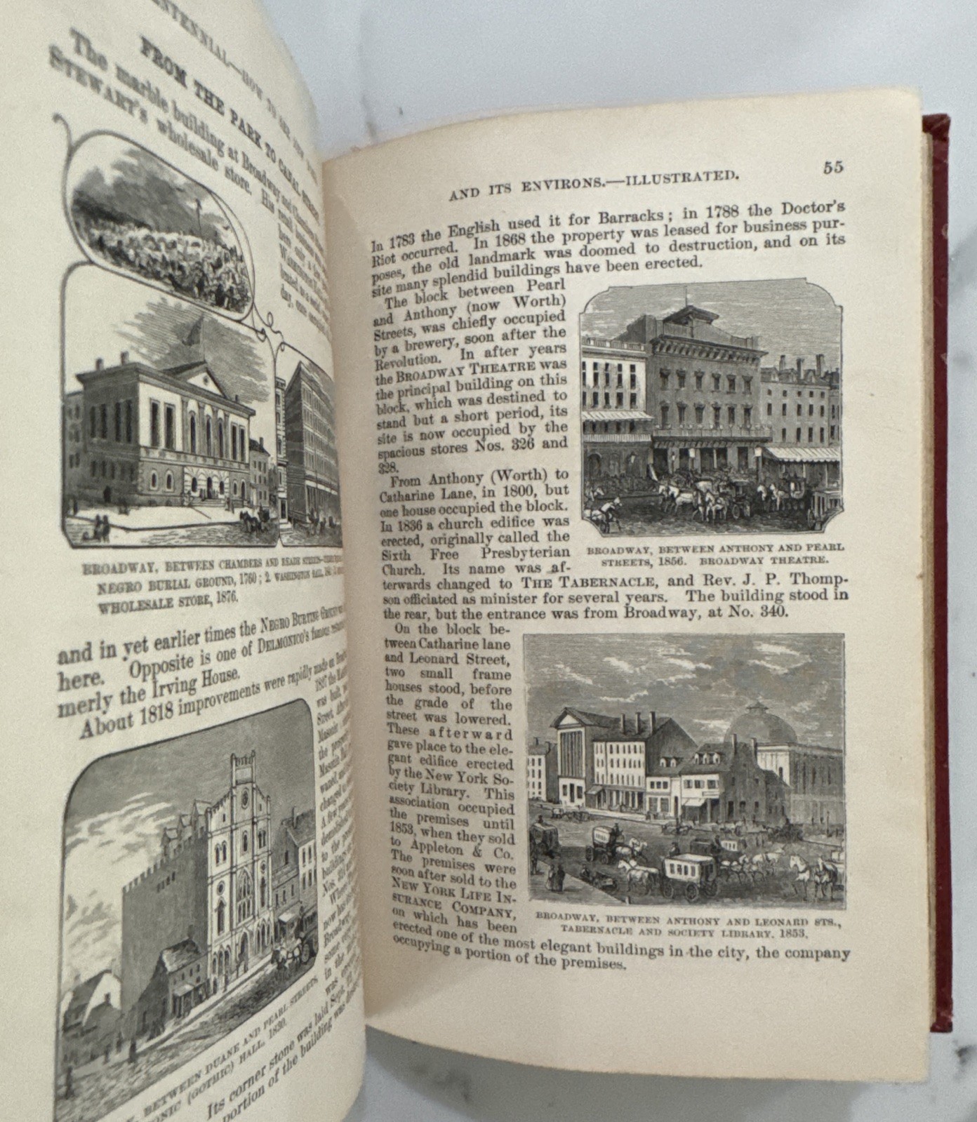 History of and How to See New York and Its Environs by Robert Macoy (HC, 1876)