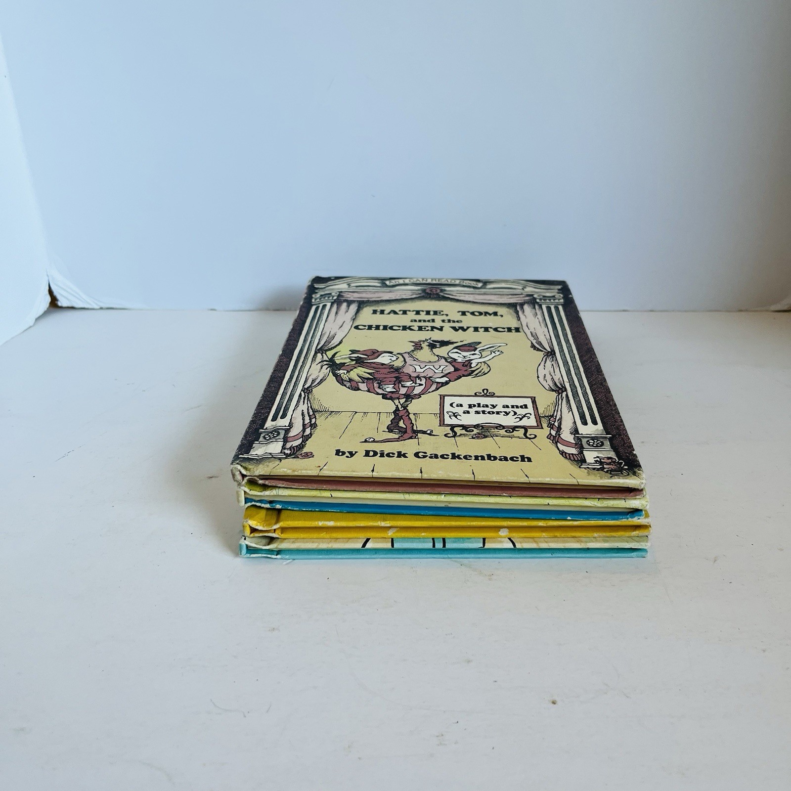 Vintage I Can Read Books Phonics Wiseman Hoff Gackenbach 50s – 80s Lot Of 4