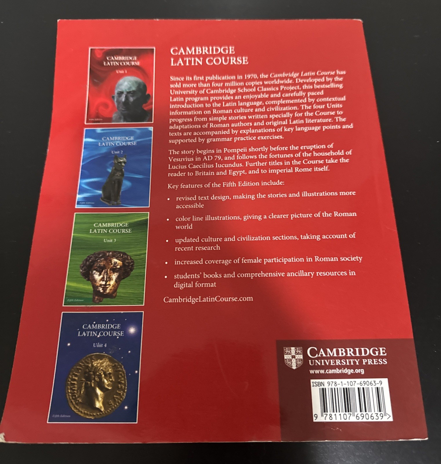 North American Cambridge Latin Course Unit 1 5th Edition
