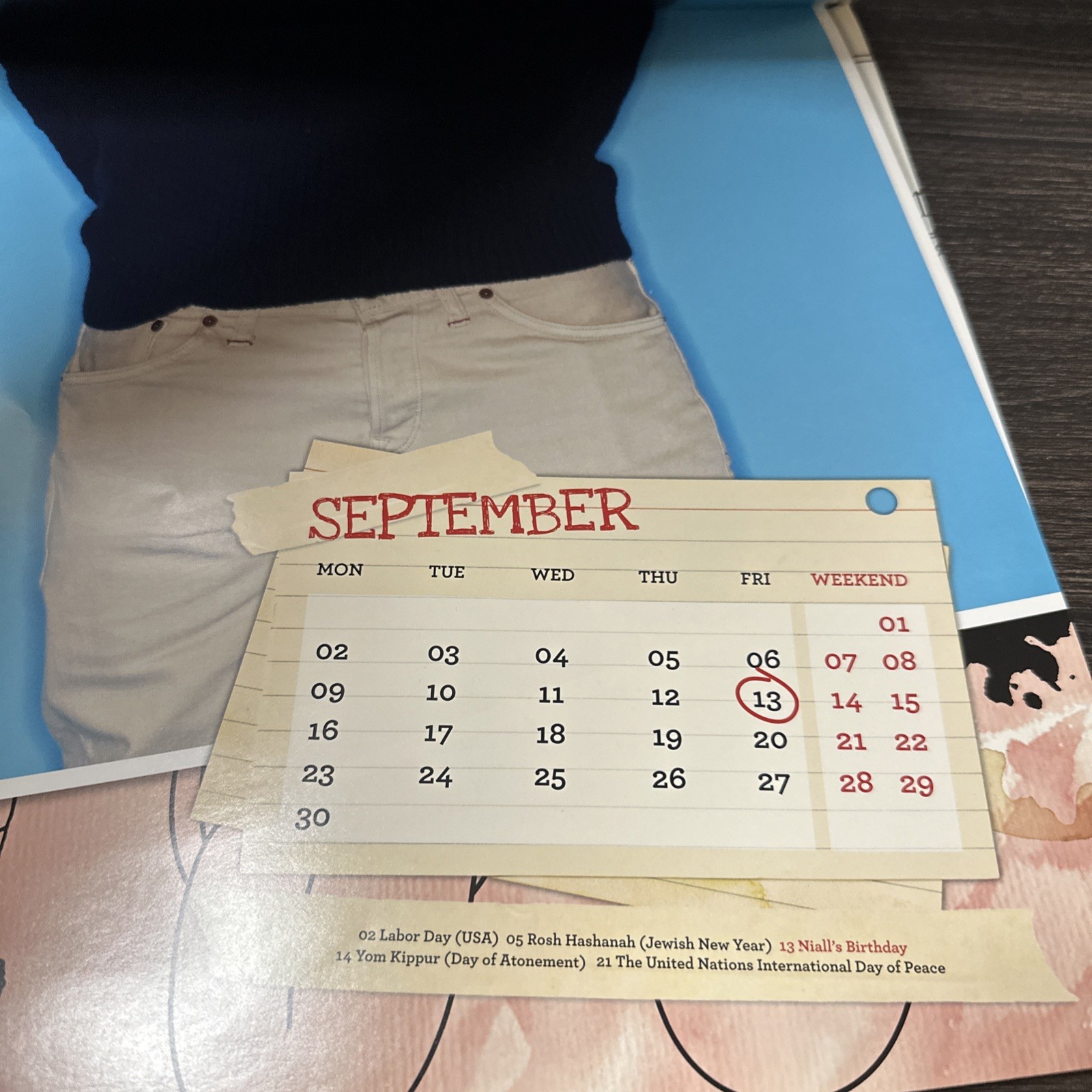 One Direction Official 2013 Calendar Set Of 2