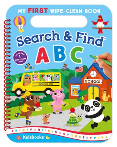 My First Wipe-Clean Book: Search Find ABC-Includes Wipe-Clean Pen – VERY GOOD