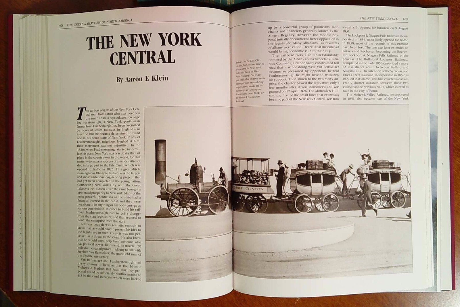 The Great Railroads of North America, Yenne, 1992, HB w DJ VG+++ (A429)