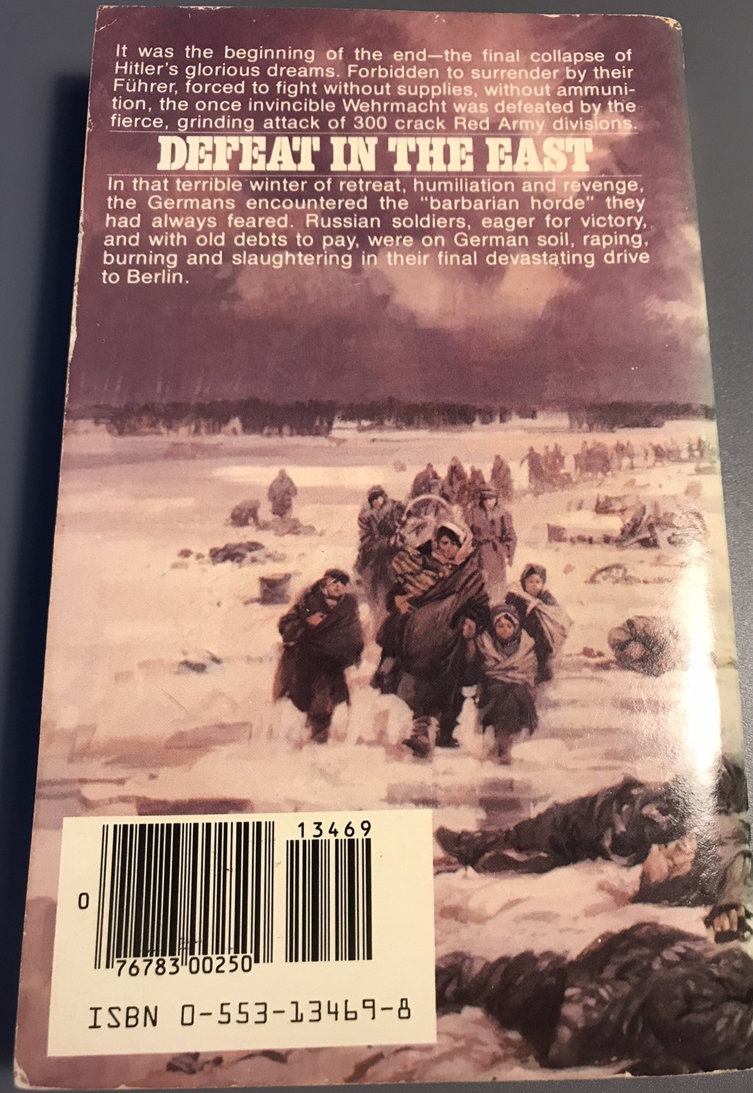 Defeat in the East by Juergen Thorwald (1980 Bantam War Book 1980 – Publ 1951)