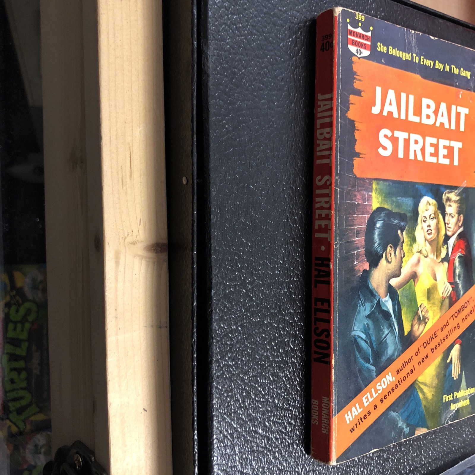 1963 Monarch Books 399 Jailbait Street Hal Ellison Very Nice GGA Sleaze Pulp PB