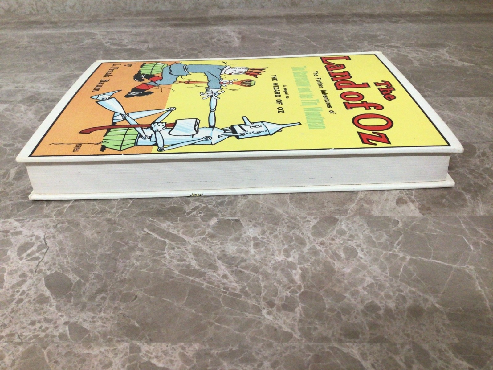 THE LAND of OZ by L. Frank Baum Hardcover Reilly & Lee White Edition 1904