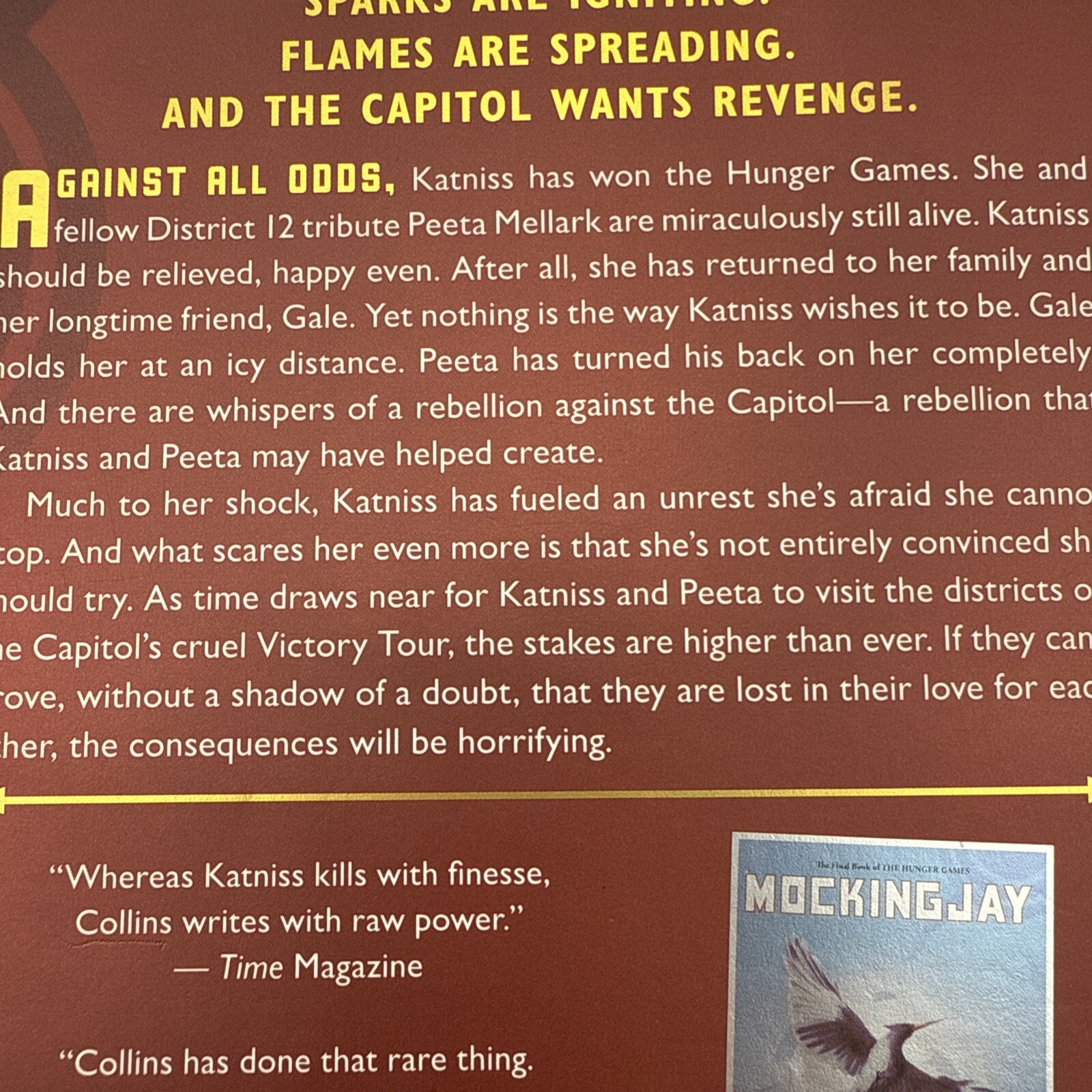 Catching Fire by Suzanne Collins Large Print Edition The Hunger Games Book 2 Lik
