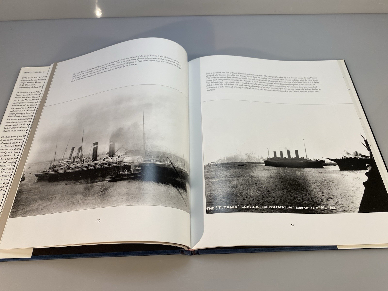 The Last Days of the Titanic: Photographs And Mementos… By Dr. R.D. Ballard HCDJ