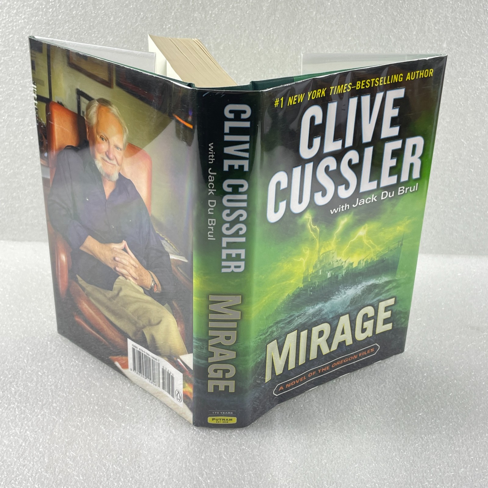 Mirage by Clive Cussler, Jack Du Brul – Signed 1st Ed 2013 Oregon Files