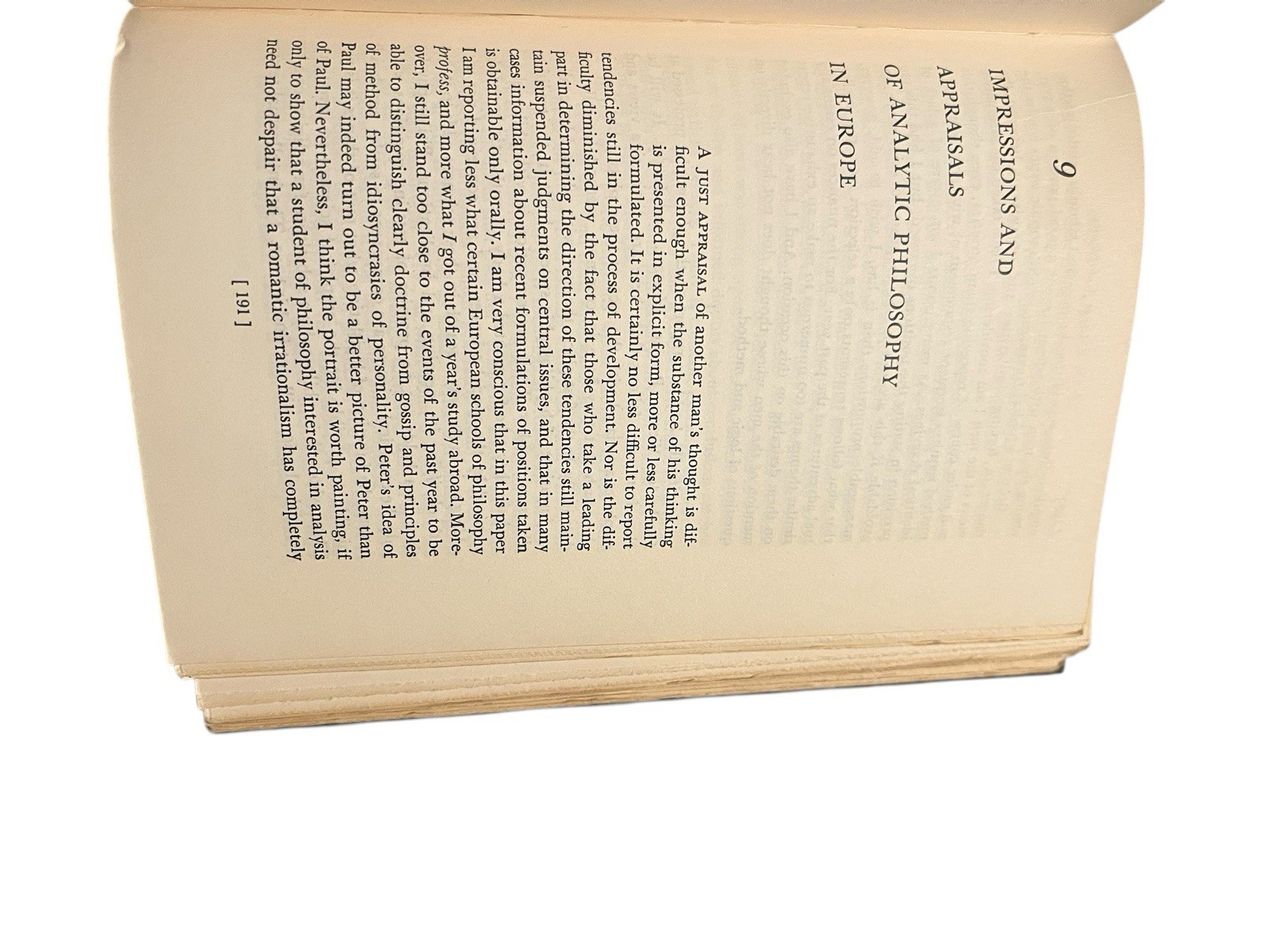 Logic Without Metaphysics, Ernest Nagel, The Free Press, 1956, Hardcover