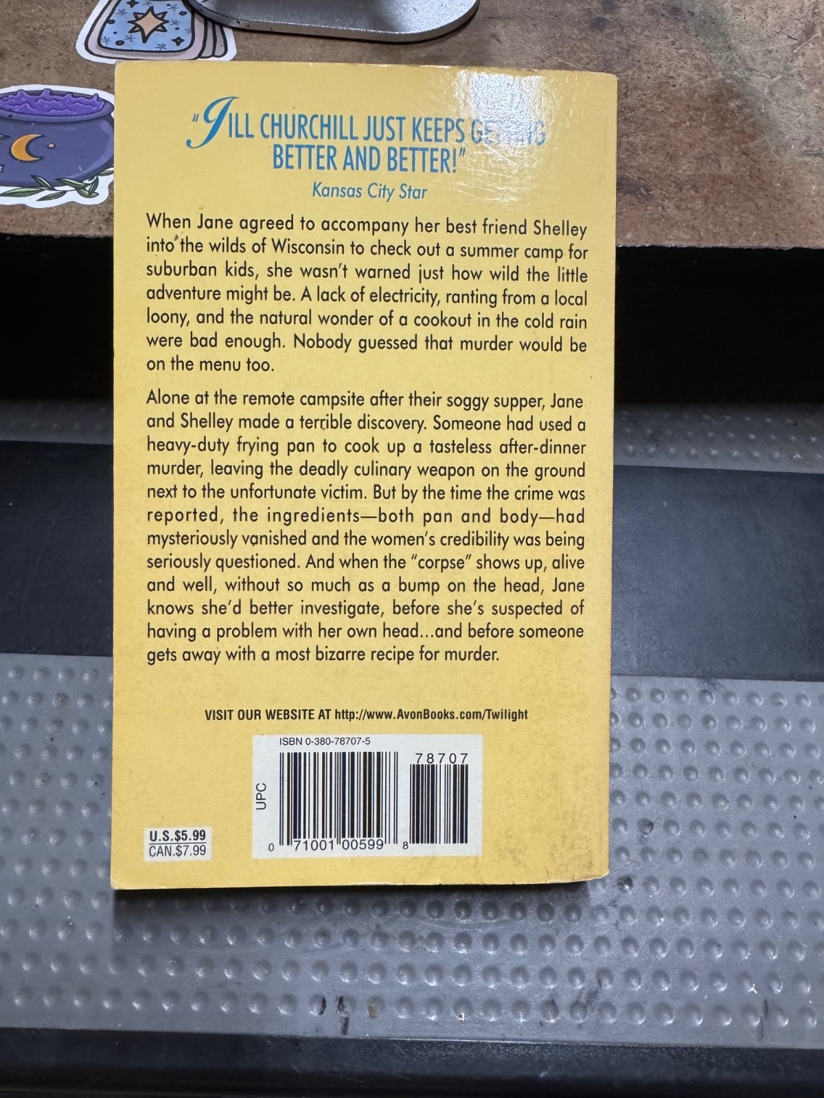 Fear of Frying. A Jane Jeffry Mystery. By Jill Churchill
