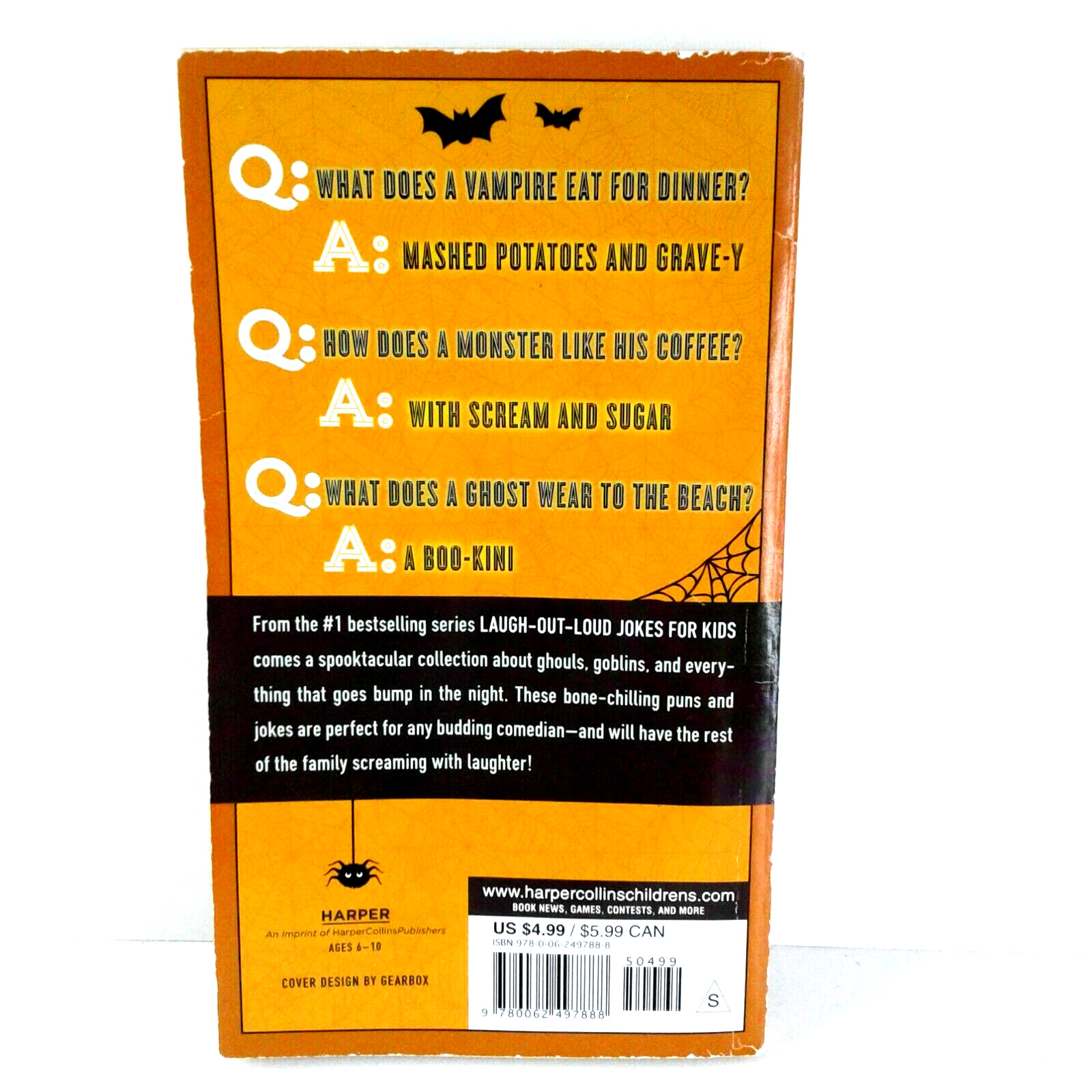Laugh-Out-Loud Jokes for Kids Ser.: Spooky Jokes for Kids by Rob Elliot A1-1340