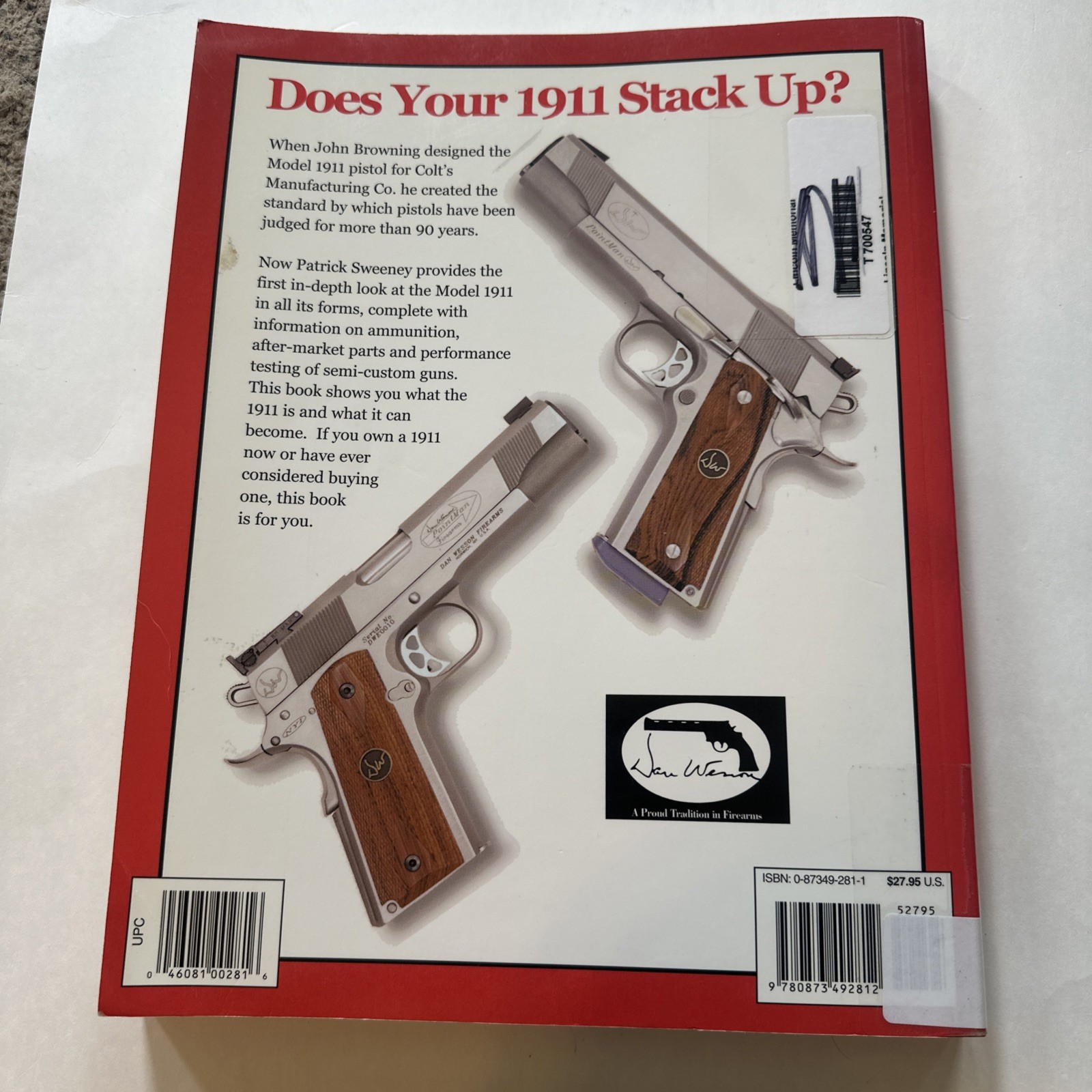 The Gun Digest Book of the 1911: A Paperback by Sweeney Patrick