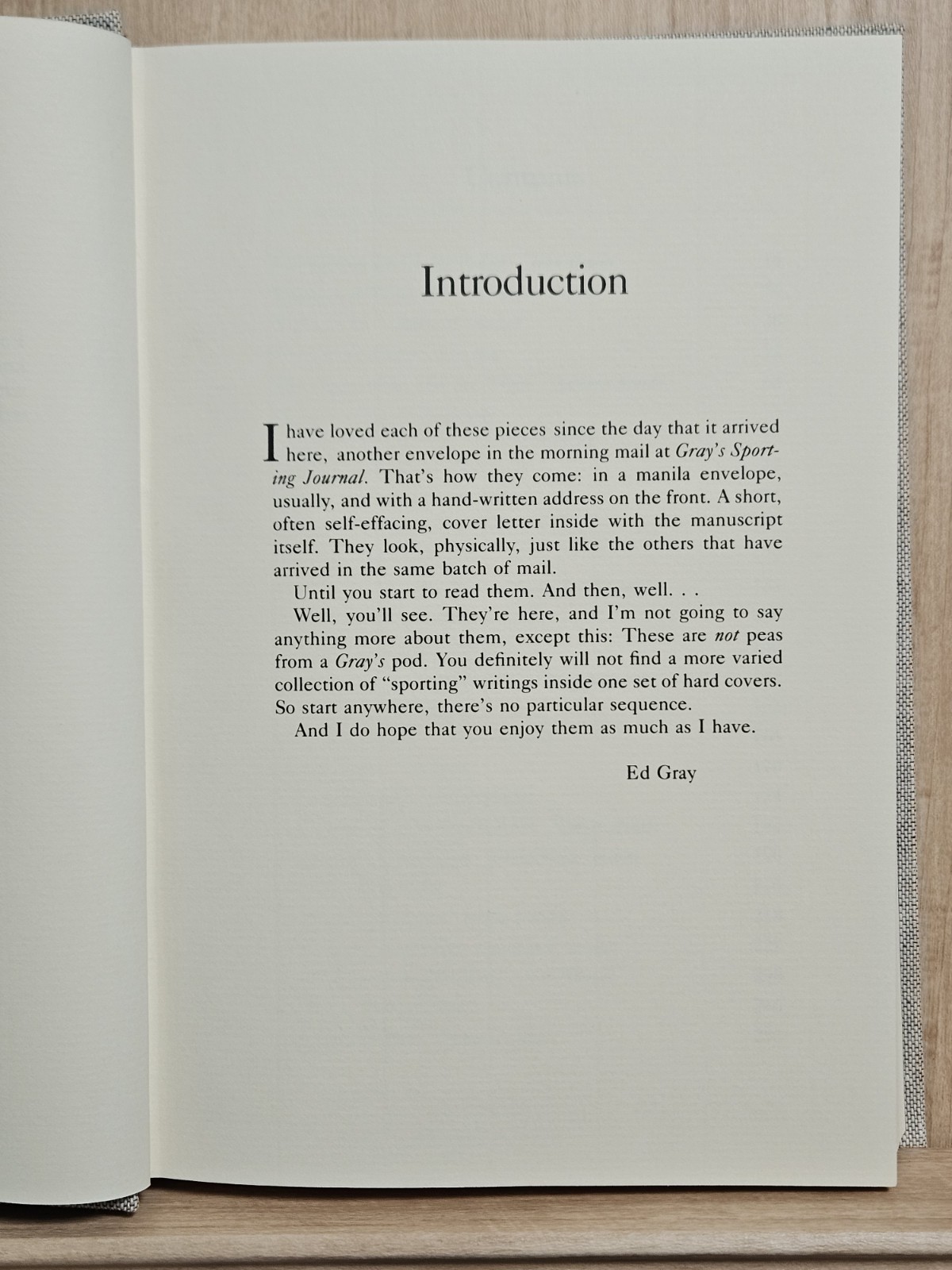 Tales From Gray’s: Selections from Gray’s Sporting Journal, 1975-1985 HC 1986
