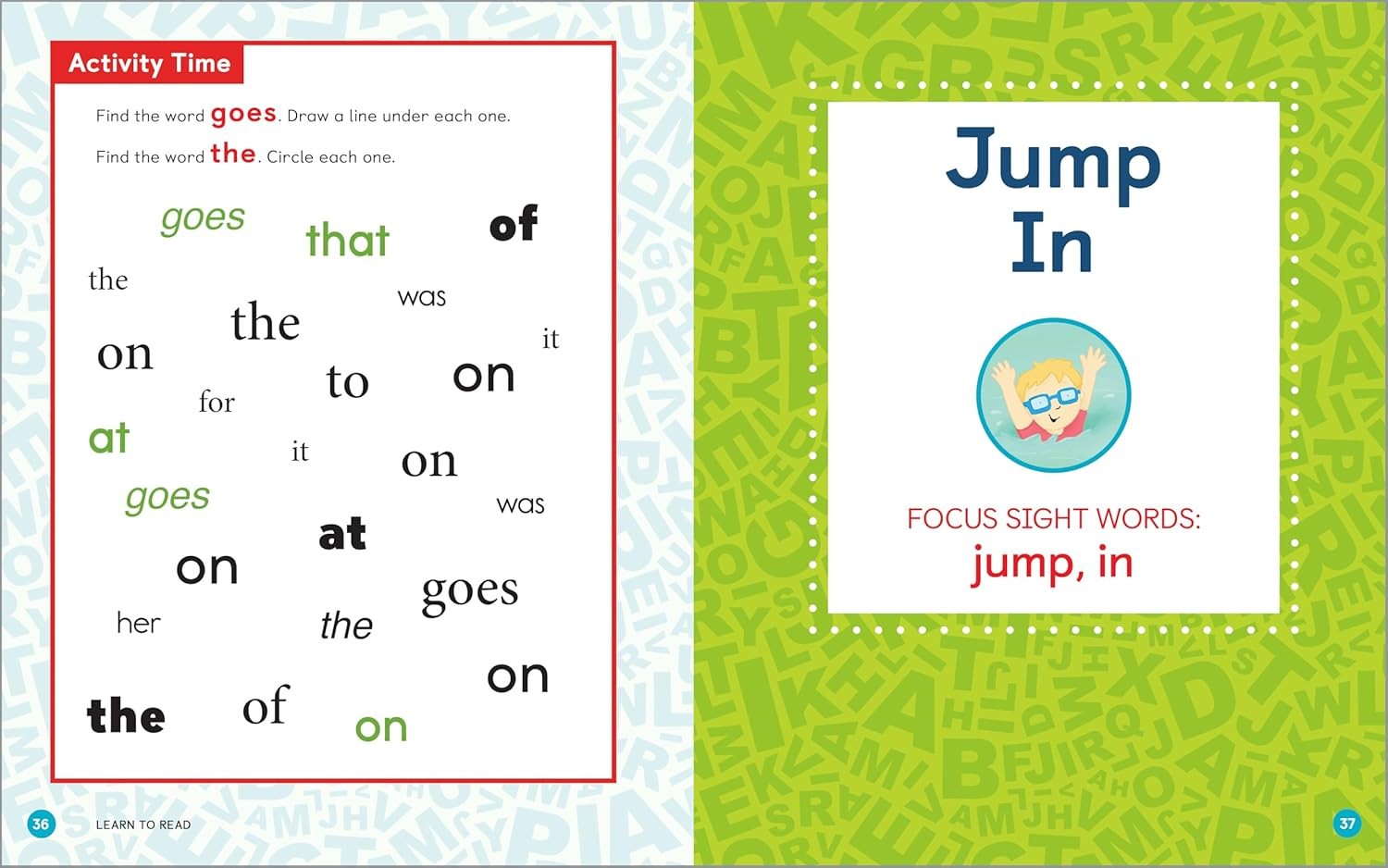 Learn to Read: Sight Words Storybook: 25 Simple Stories & Activities for Beginne