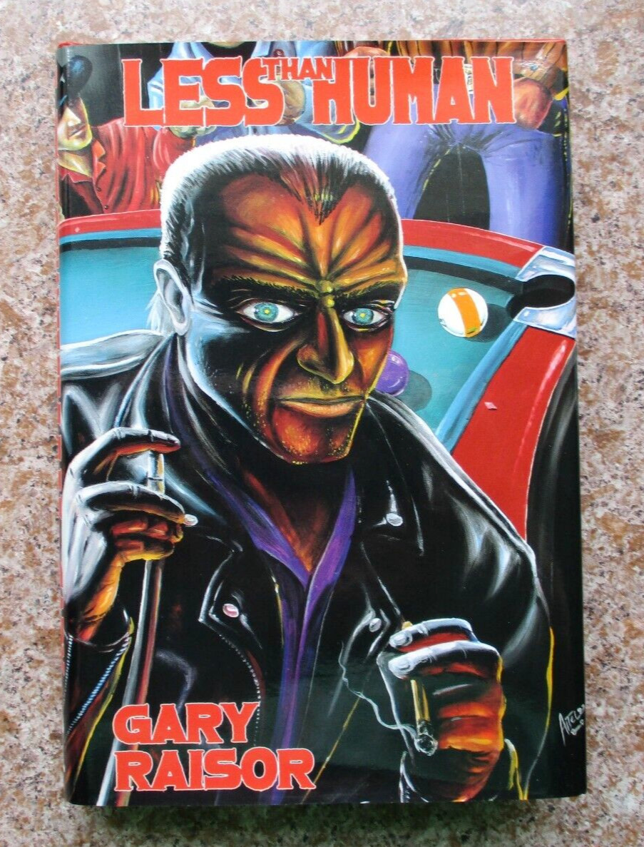 Less Than Human by Gary Raisor OCP Trade First Edition SIGNED