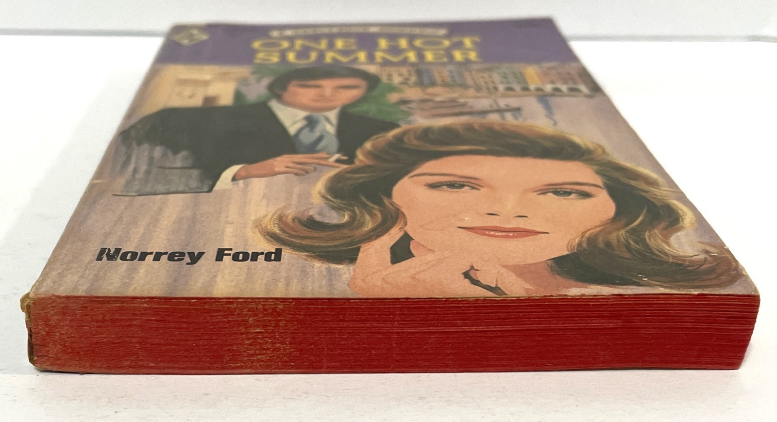 Vintage Harlequin Romance #1818, One Hot Summer by Norrey Ford, A487