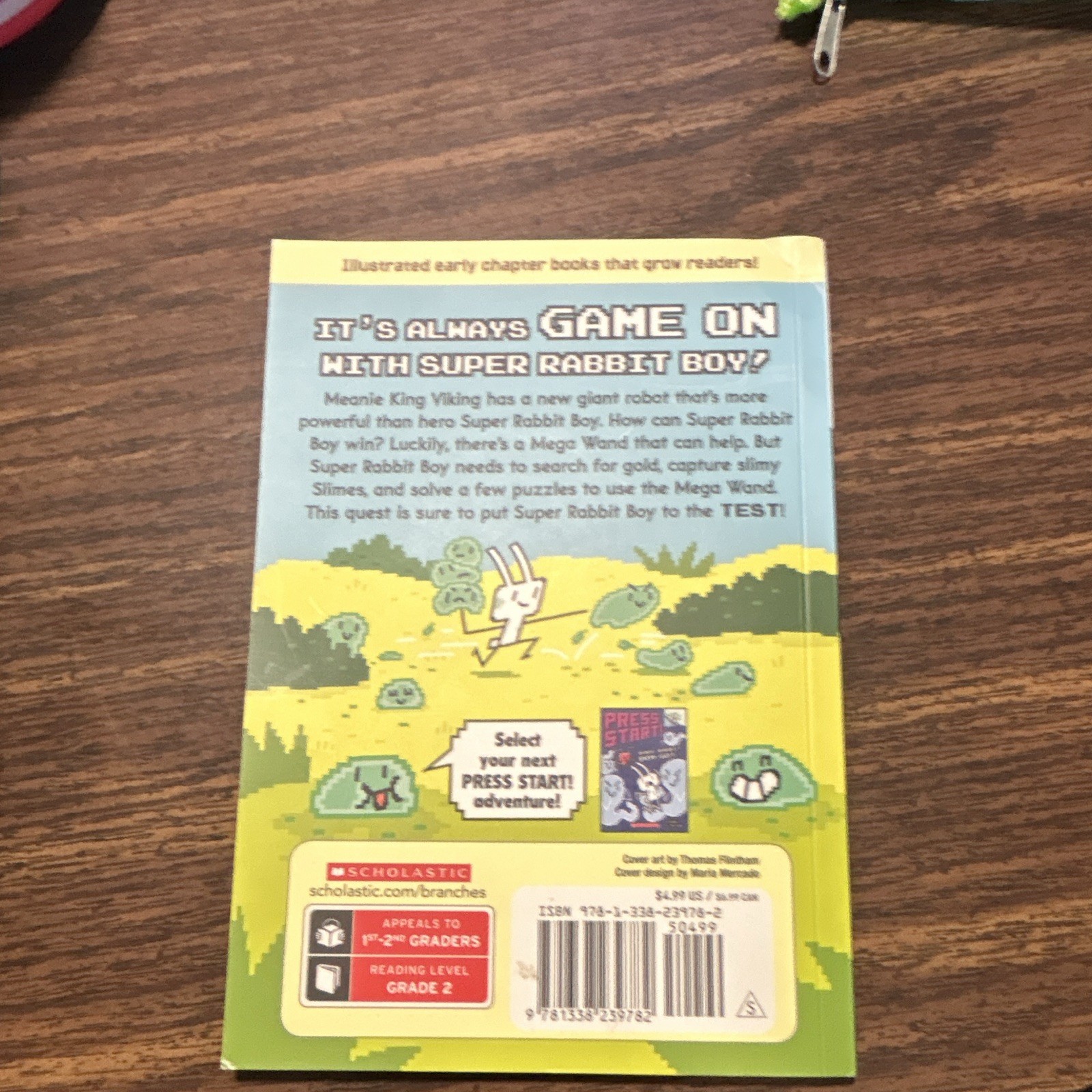 Scholastic Press Start! Super Side-Quest Test! PB Illustrated