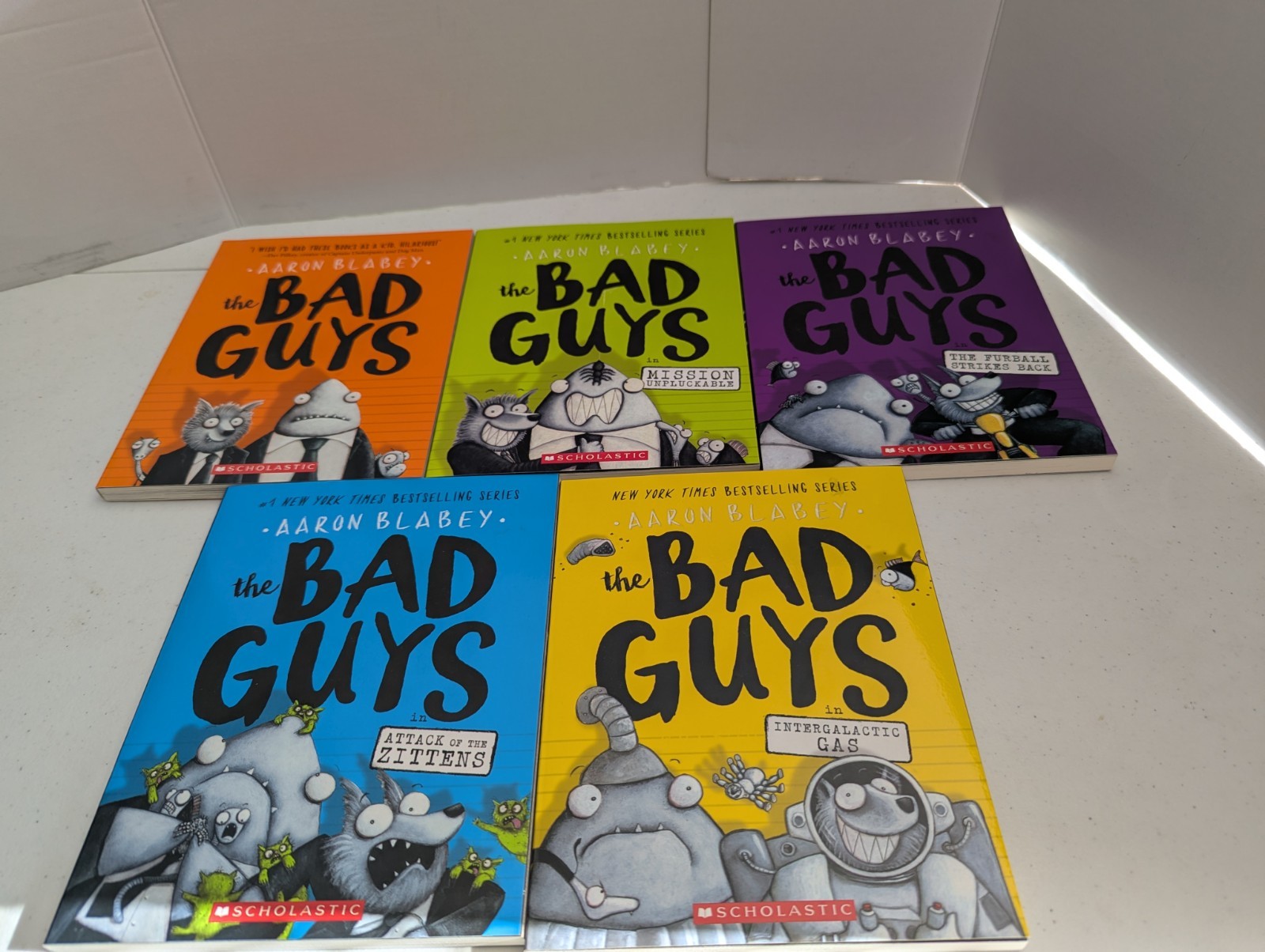 The Bad Guys Paperback Collection 1 -11 Book Set By Aaron Blabey