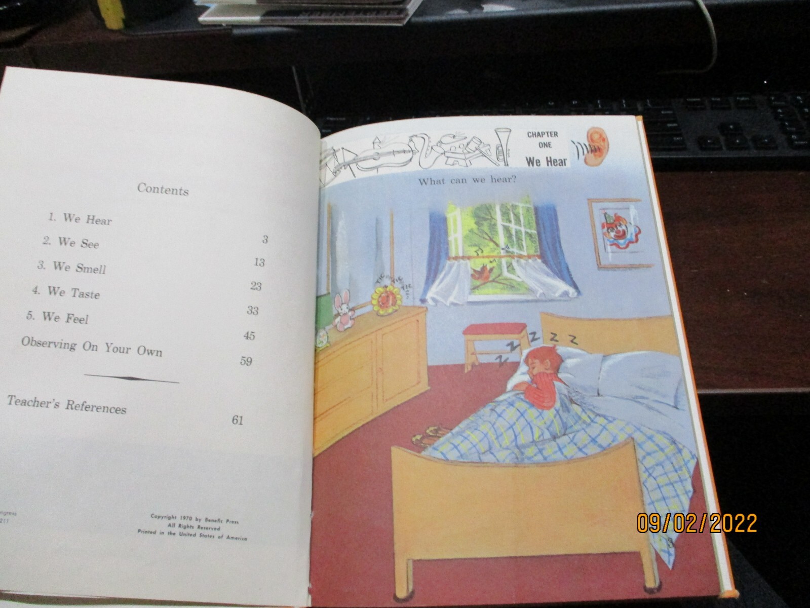 THE FIVE SENSES Benefic Press Reader Like Dick Jane Freestrom Osterberger Blackm