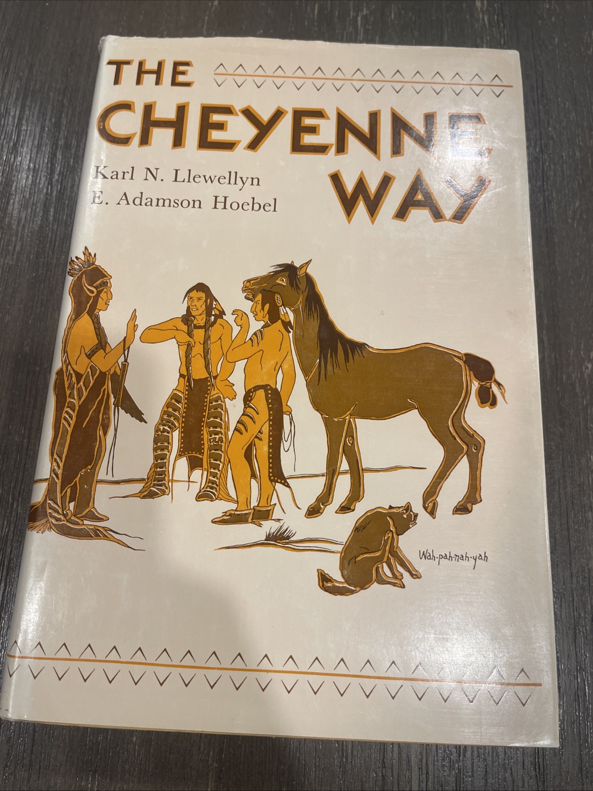 RARE! The Cheyenne Way by Karl Llewelyn 1941, Fourth Print 1967 w/ HC DJ