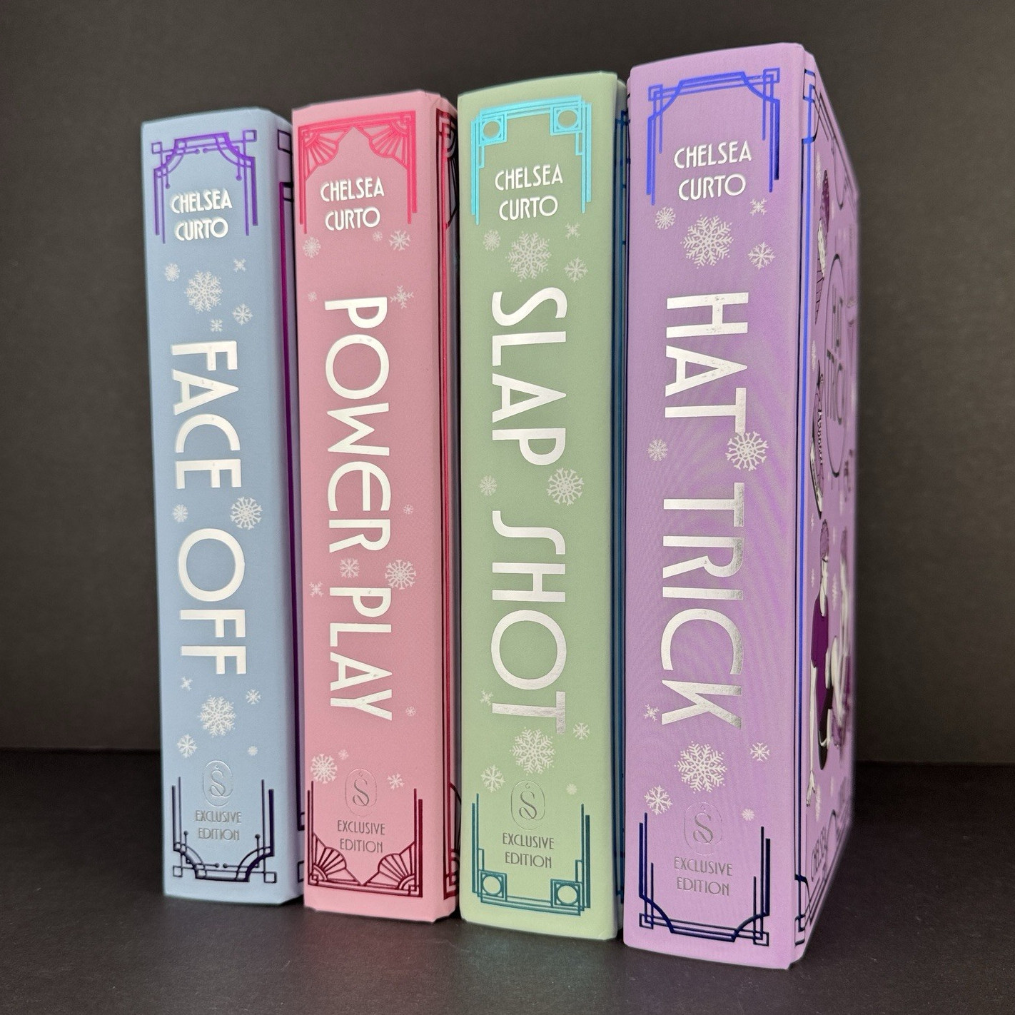 Chelsea Curto D.C. Stars 1-4 Smut & Sip Special Edition Set Stenciled Edges