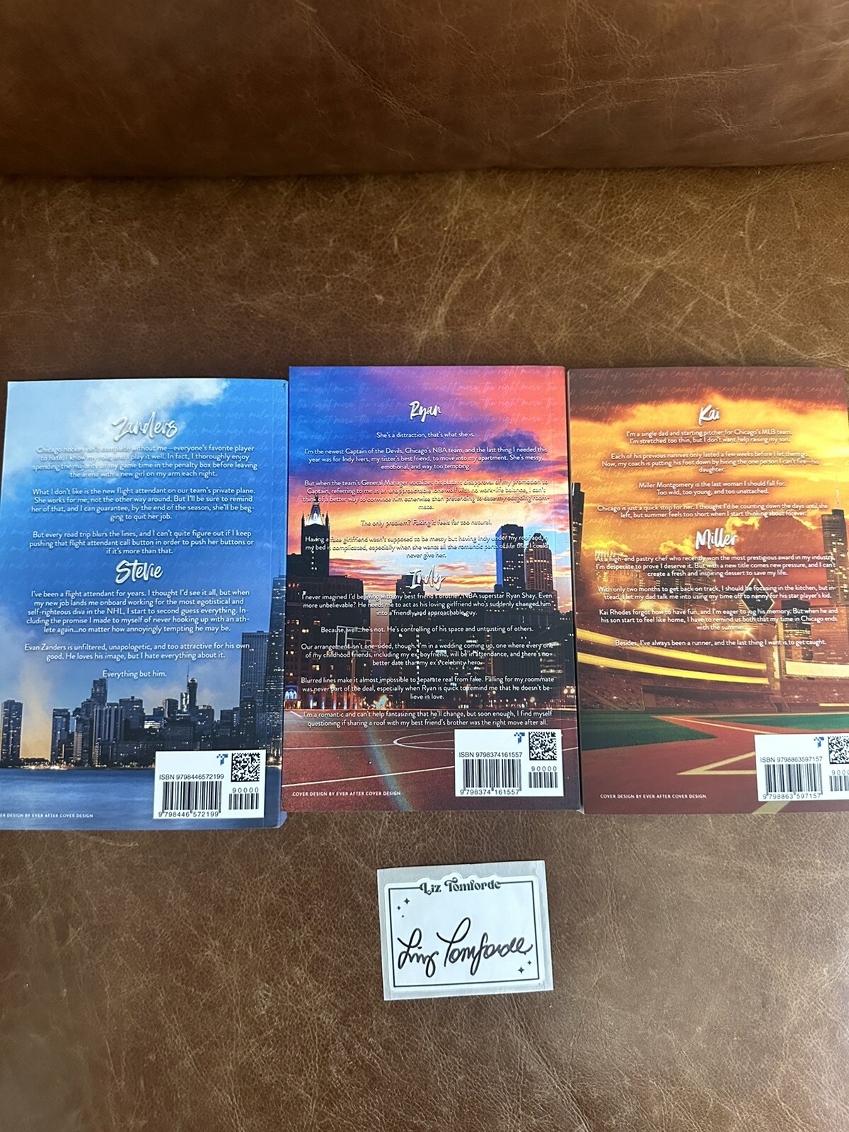 Windy City series Liz tomforde signed Mike high the right move caught up