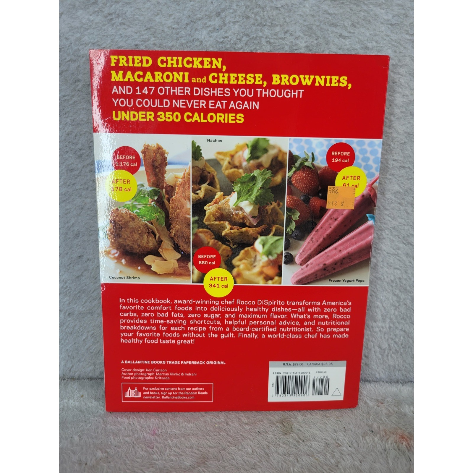 NOW EAT THIS Cookbook Rocco DISPIRITO 150 America Favorite Comfort Foods Under