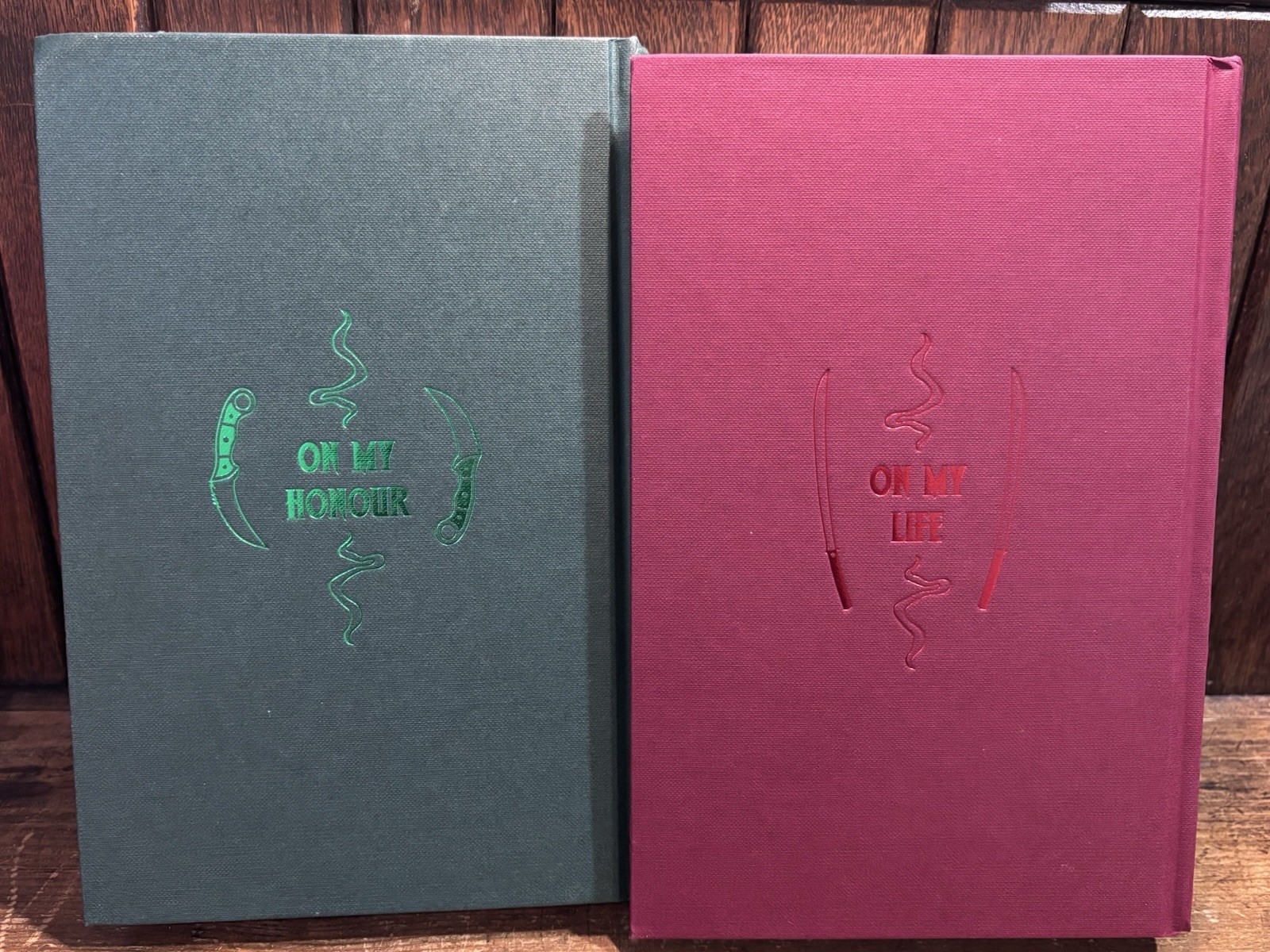 Illumicrate Green Bone Saga Fonda Lee Jade City & Jade War 2 Book Lot Signed