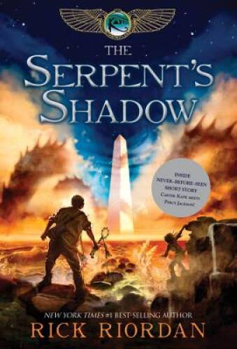 The Serpent’s Shadow (Kane Chronicles, Book 3) – Paperback – GOOD