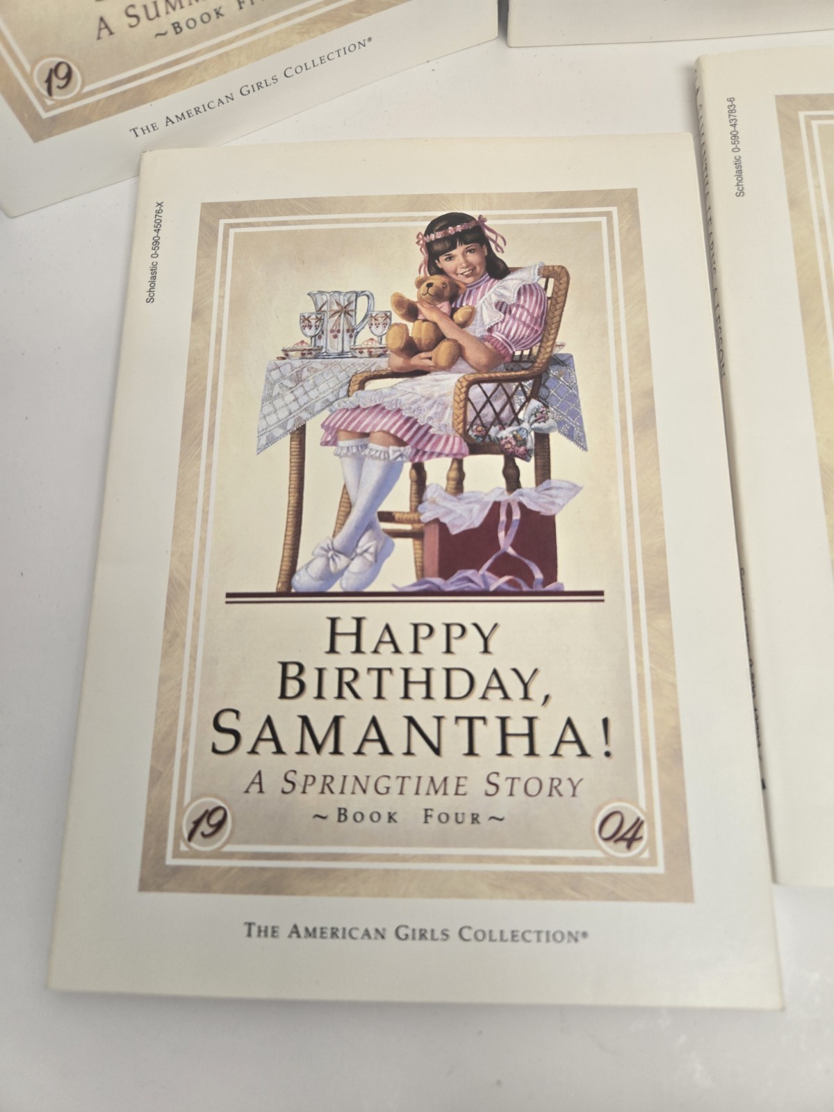 American Girl Book Lot Samantha Kirsten Felicity Pleasant Company 8 Books