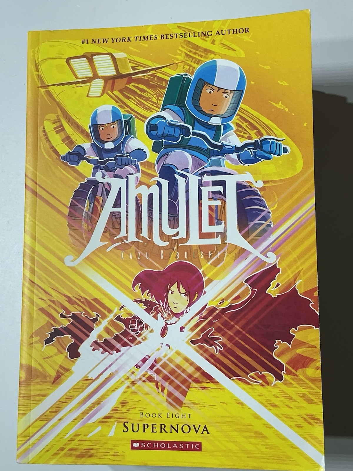 Lot 9 AMULET Books #1-9 Complete Series Set by Kazu Kibuishi Graphic Novels