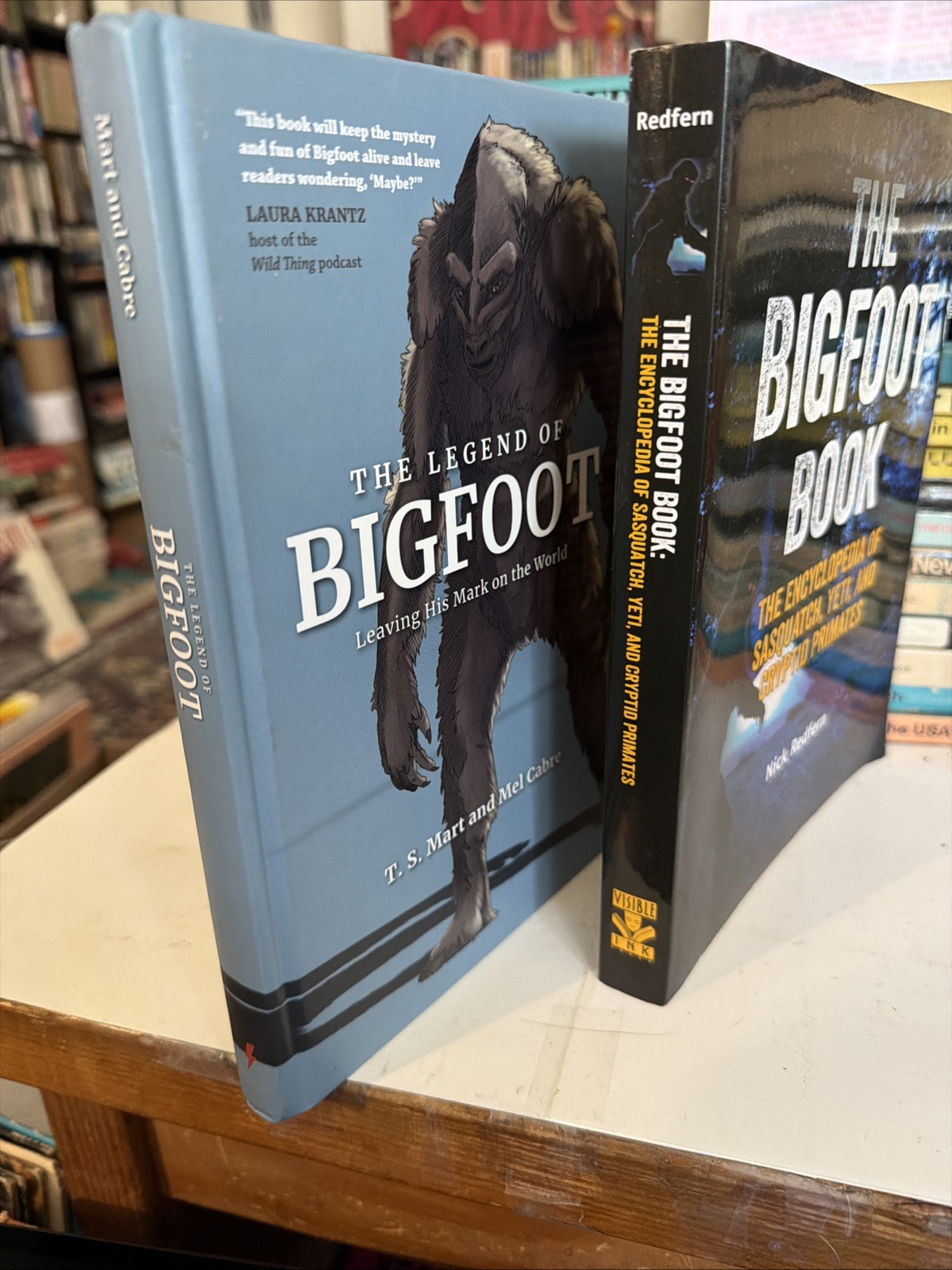 Two Bigfoot Books In Very Good+ Condition “Legend Of”. . . And “Bigfoot Book” ￼