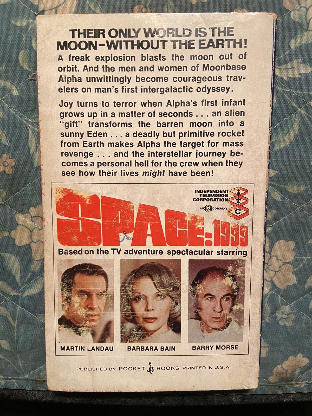 Space: 1999 #2 Moon Odyssey by John Rankine Paperback w/ 16 Pages Of Photos