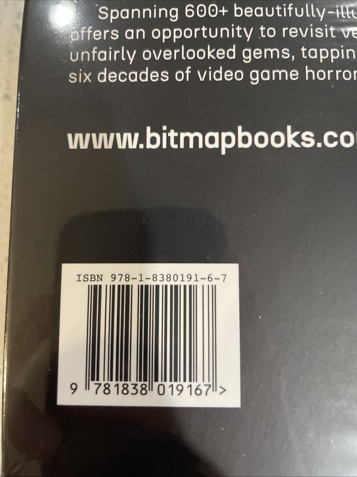 From Ants to Zombies: Six Decades of Video Game Horror Bitmap Books NEW SHRINK