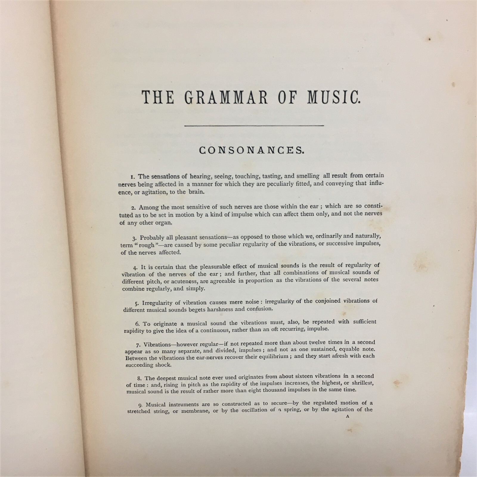 GRAMMAR OF MUSIC, VINTAGE HENRY HILES BOOK 1 DTD. 1879, 78 PAGES GOOD & ORIGINAL