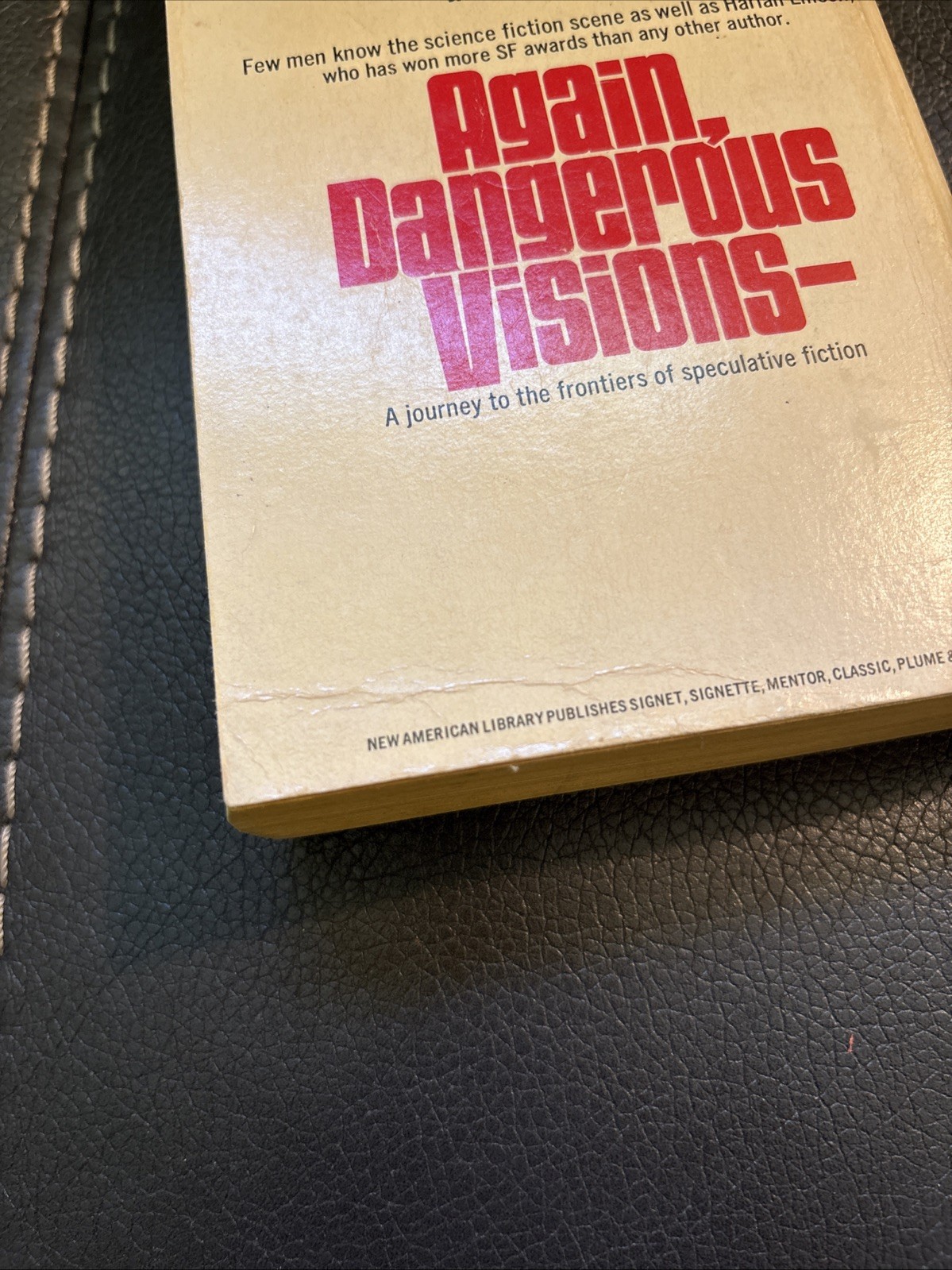 Harlan Ellison Lot Of 3 PB Books Deathbird, Dangerous Visions 1 & 2