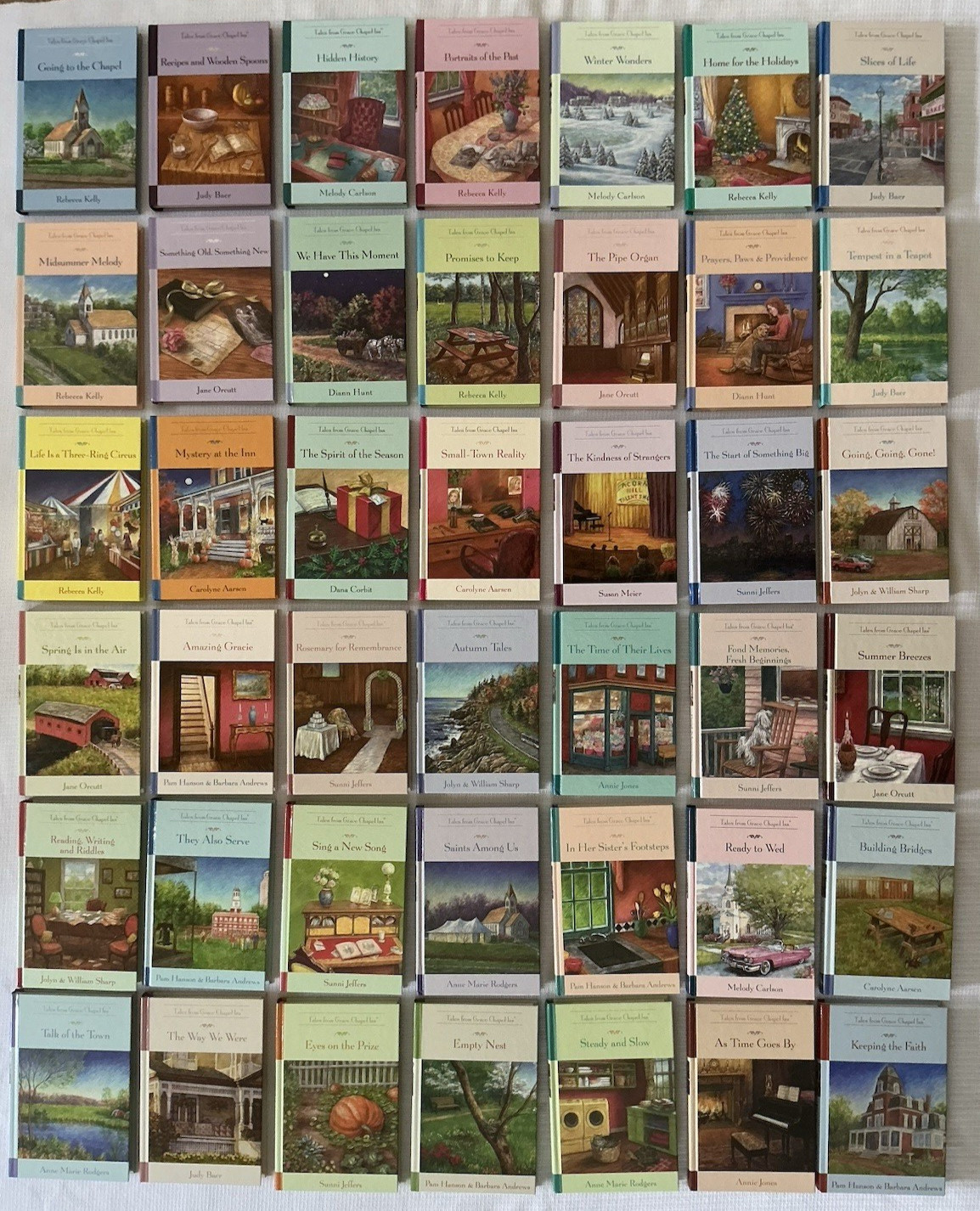 Tales From Grace Chapel Inn (Guideposts) Hardcover Lot Of 42 Almost Complete VGC