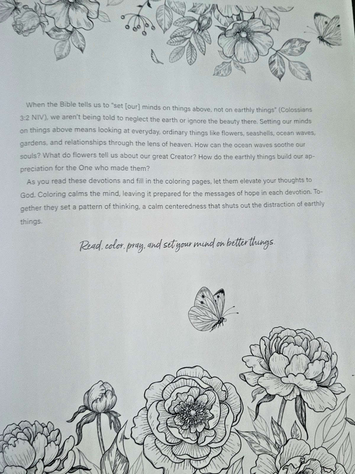 Special Edition Mindful Coloring – Everyday Faith-55 Devotions, Verses & Prayers