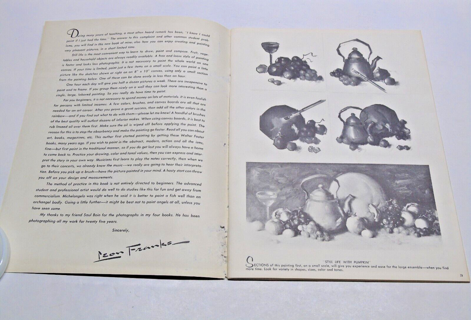 Lot of 4 Vintage WALTER T FOSTER Publication Figures, Portraits, Landscapes…
