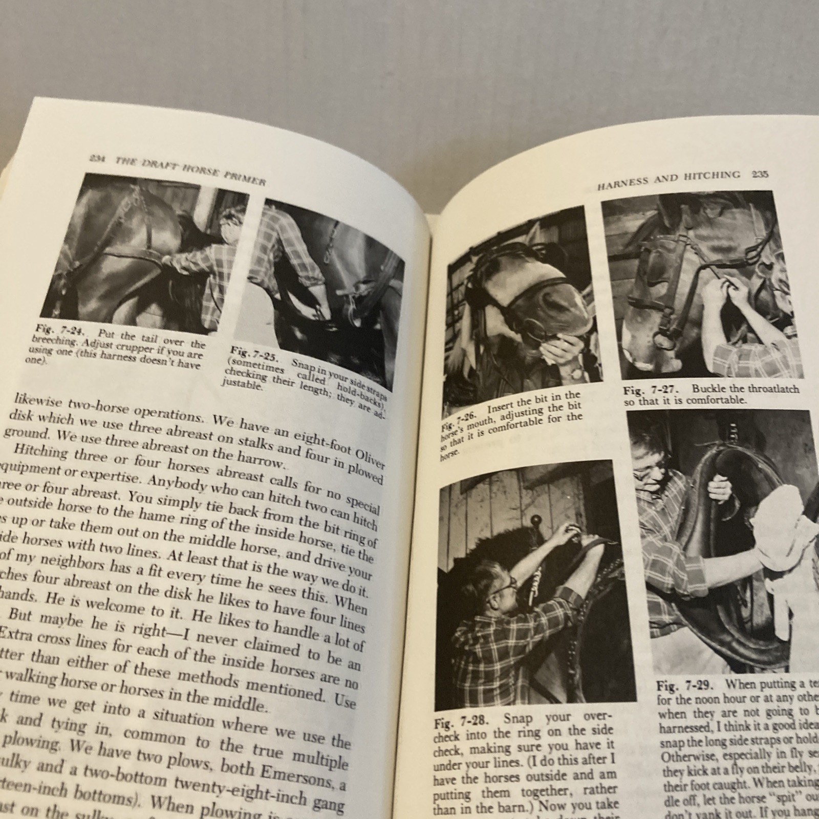 The Draft Horse Primer by Maurice Tellen 1977 Paperback 392 Pages
