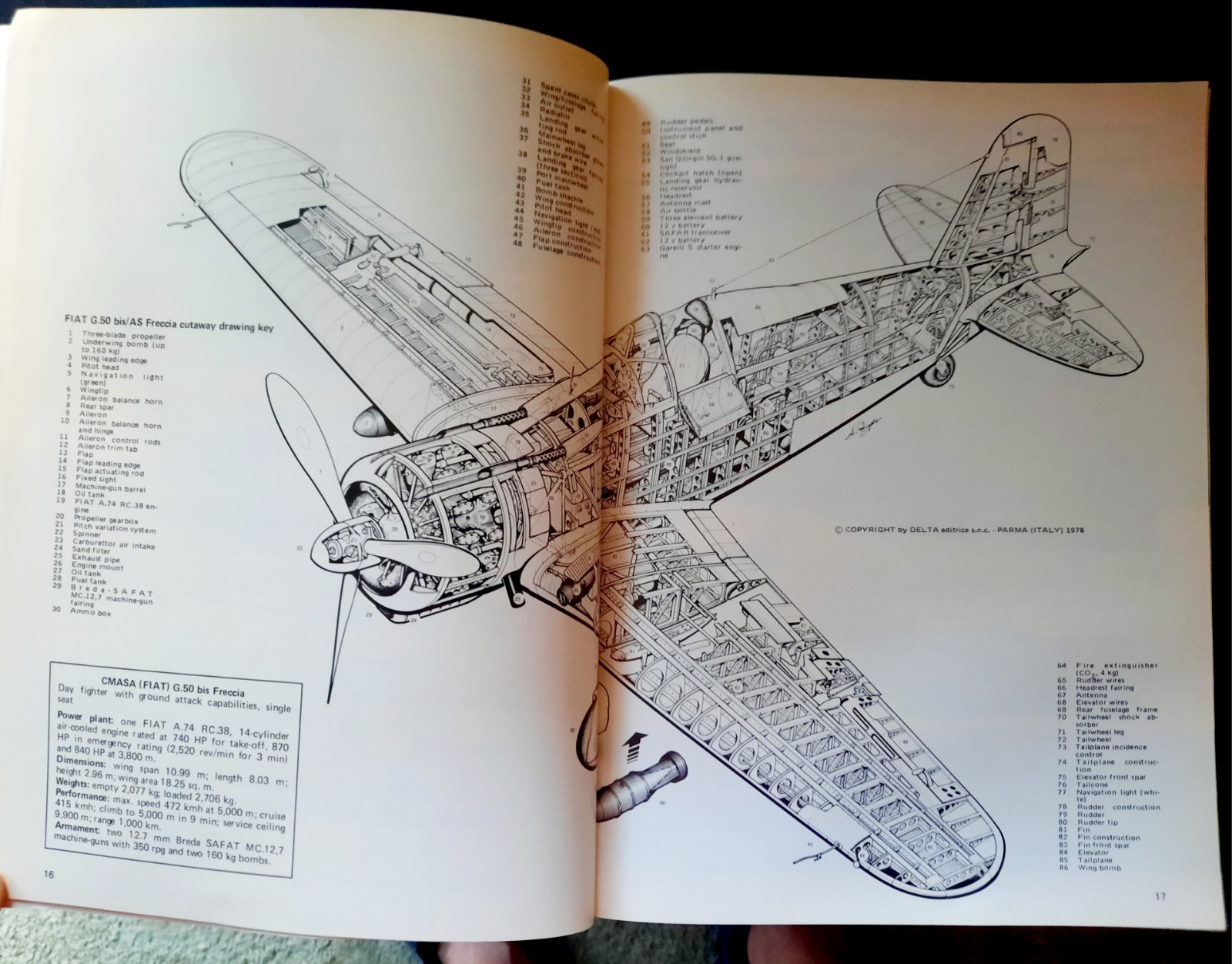 Italian Aircraft of World War II Nico Sgarlato Squadron Signal Publications 1979