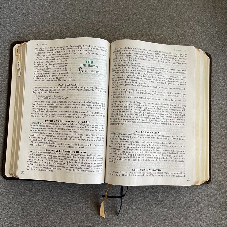 THOMPSON ANSWER BIBLE – NIV- SIMULATED LEATHER BRIDLE By Hartnell House