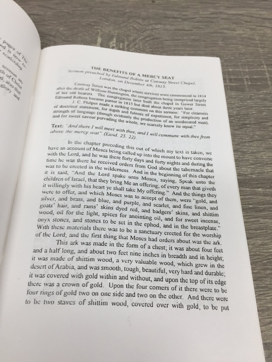The Benefits of a Mercy Seat Edmund Robins 1994 Gospel Press Sermon
